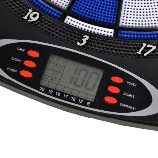 Tarcza Dart elektroniczna Enero 43 cm niebieska Pozostałe