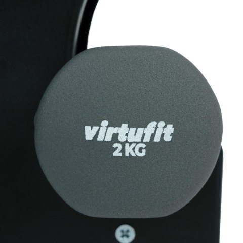 VIRTUFIT ZESTAW HANTLI NEOPRENOWYCH - ZESTAW SZTANGI - Z UCHWYTEM VirtuFit