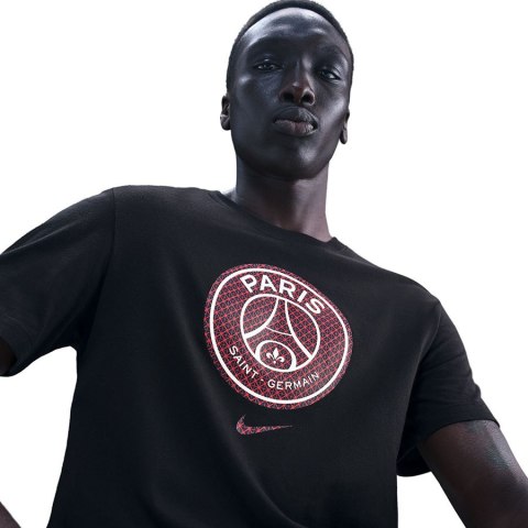 Koszulka Nike PSG Crest Tee HQ8328-010 L czarny Nike