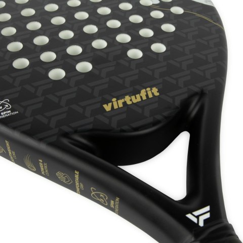 VIRTUFIT RAKIETA PADEL PRECISION PRO - CZARNO-ZŁOTA VirtuFit