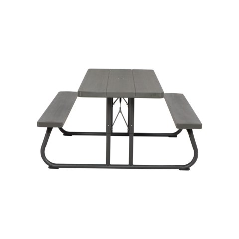 LIFETIME ZESTAW OGRODOWY STÓŁ I DWIE ŁAWKI (BRĄZ) 183 CM 60112 Lifetime