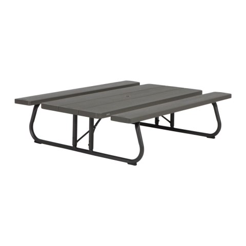 LIFETIME ZESTAW OGRODOWY STÓŁ I DWIE ŁAWKI (BRĄZ) 183 CM 60112 Lifetime