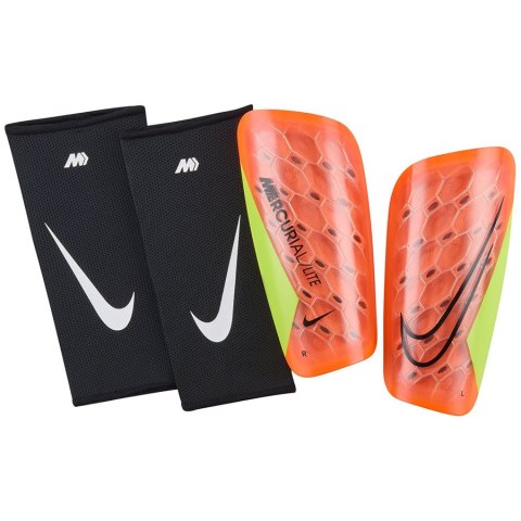 Nagolenniki Nike Mercurial Lite SuperLock DN3611-830 pomarańczowy L Nike