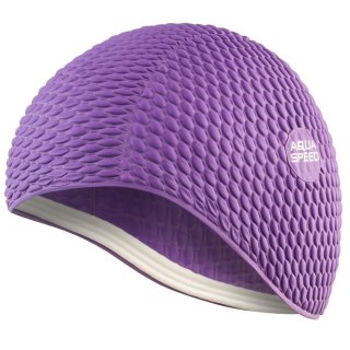 Czepek Aqua-Speed Bombastic latex senior fioletowy Aqua-Speed