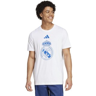 Koszulka adidas Real Madryt DNA Graphic Tee IM7470 S biały Adidas