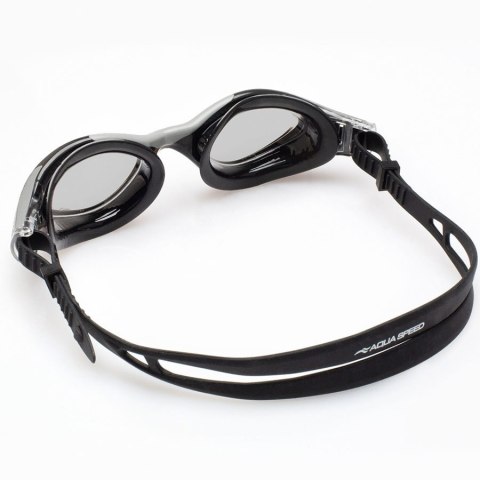 Okulary pływackie Aqua Speed Aquilo czarno-szare 62649-26 senior czarny Aqua-Speed