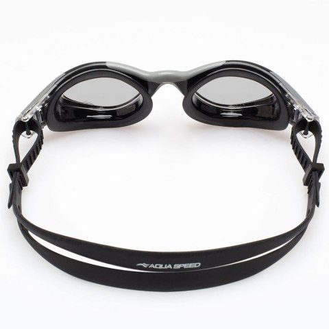 Okulary pływackie Aqua Speed Aquilo czarno-szare 62649-26 senior czarny Aqua-Speed