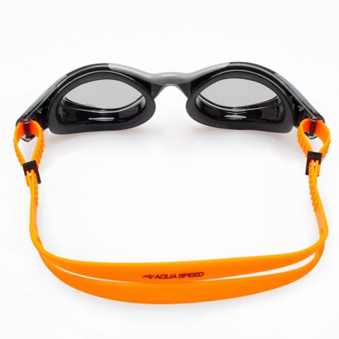 Okulary pływackie Aqua Speed Aquilo czarno-żółty 62649-75 senior czarny Aqua-Speed