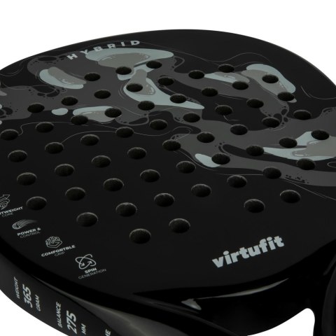 VIRTUFIT RAKIETA DO PADLA HYBRID CZARNO-SZARA VirtuFit