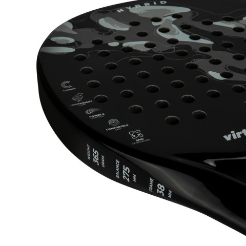 VIRTUFIT RAKIETA DO PADLA HYBRID CZARNO-SZARA VirtuFit