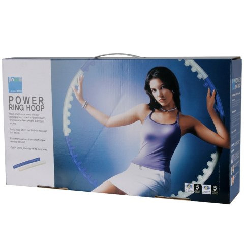 Hula hop POWER RING 110 cm multikolor Jinpoli
