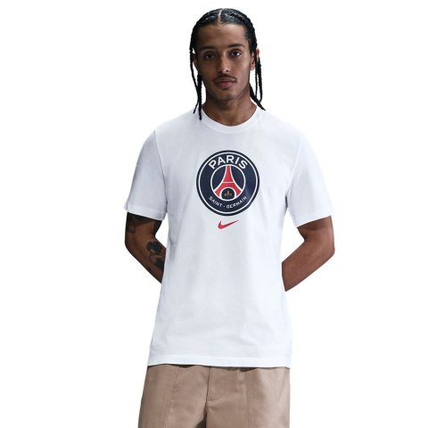 Koszulka Nike PSG Crest Tee HQ8328-100 M biały Nike