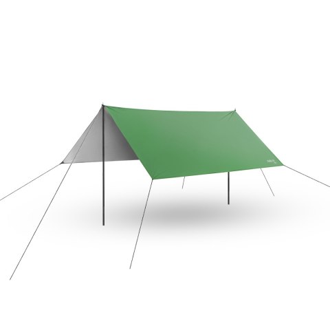 NC17107 TARP PŁACHTA BIWAKOWA KEMPINGOWA 300X300 CM ZIELONA NILS CAMP NILS CAMP