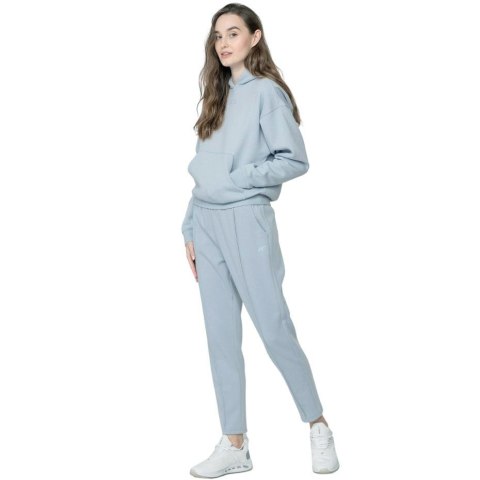 Bluza damska 4F jasnoniebieska H4L22 BLD031 34S 4F Bluza damska 4F jasnoniebieska H4L22 BLD031 34S 4F