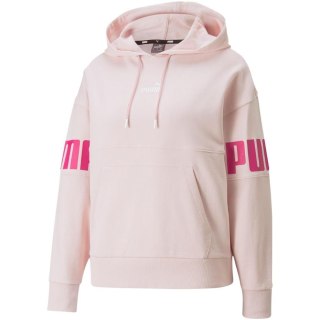 Bluza damska Puma Power Colorblock Hoodie TR różowa 847125 16 Puma