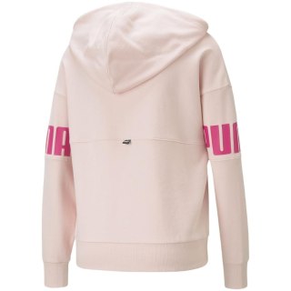Bluza damska Puma Power Colorblock Hoodie TR różowa 847125 16 Puma