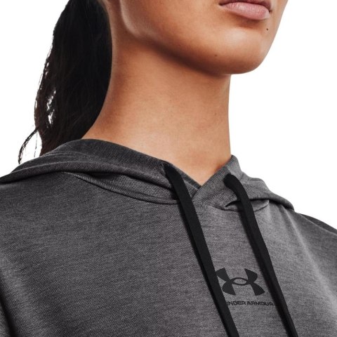 Bluza damska Under Armour Rival Terry Hoodie grafitowa 1369855 010 Under Armour Bluza damska Under Armour Rival Terry Hoodie grafitowa 1369855 010 Under Armour