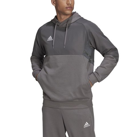 Bluza męska adidas Condivo 22 Hoody szara HD2306 Adidas teamwear Bluza męska adidas Condivo 22 Hoody szara HD2306 Adidas teamwear