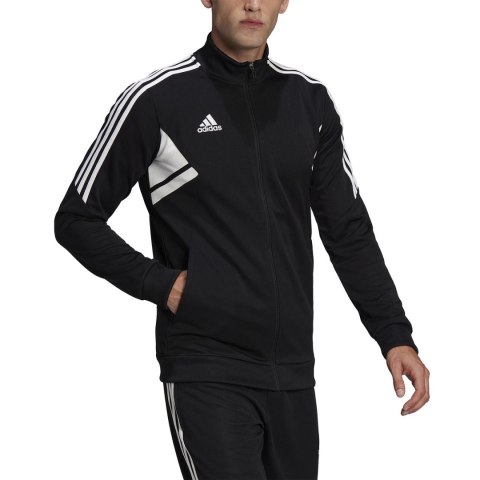 Bluza męska adidas Condivo 22 Track Jacket czarna HA6252 Adidas teamwear Bluza męska adidas Condivo 22 Track Jacket czarna HA6252 Adidas teamwear