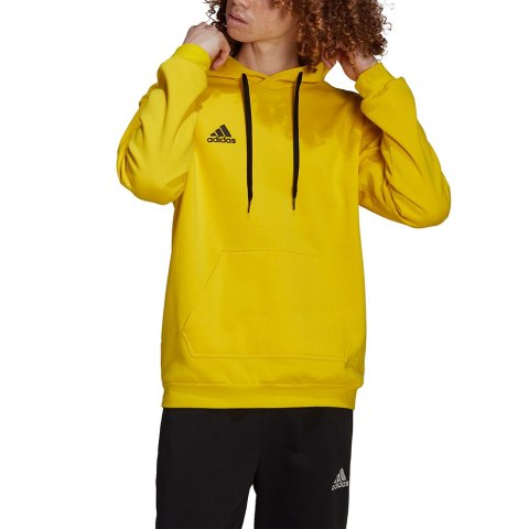 Bluza męska adidas Entrada 22 Hoody żółta HI2140 Adidas teamwear Bluza męska adidas Entrada 22 Hoody żółta HI2140 Adidas teamwear