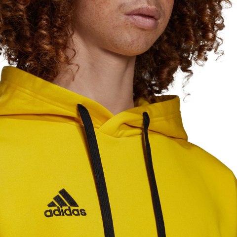Bluza męska adidas Entrada 22 Hoody żółta HI2140 Adidas teamwear Bluza męska adidas Entrada 22 Hoody żółta HI2140 Adidas teamwear