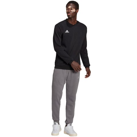 Bluza męska adidas Entrada 22 Sweat Top czarna H57478 Adidas teamwear