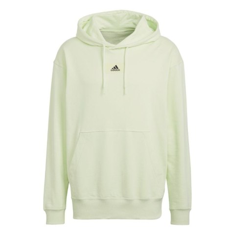Bluza męska adidas Essentials FeelVivid Cotton Hoodie zielona HE4359 Adidas Bluza męska adidas Essentials FeelVivid Cotton Hoodie zielona HE4359 Adidas