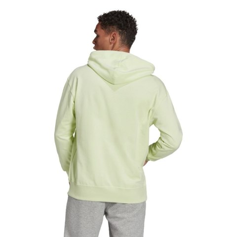 Bluza męska adidas Essentials FeelVivid Cotton Hoodie zielona HE4359 Adidas Bluza męska adidas Essentials FeelVivid Cotton Hoodie zielona HE4359 Adidas
