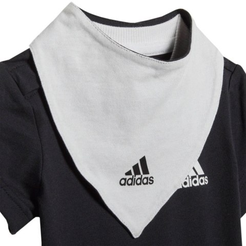 Body dla dzieci adidas I FI GIFT SET czarno-białe HF1974 Adidas
