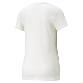 Koszulka damska Puma ESS+ Embroidery Tee kremowa 848331 99 Puma