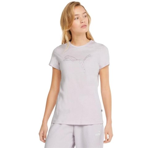 Koszulka damska Puma Power Graphic Stardust Tee różowa 848826 73 Puma Koszulka damska Puma Power Graphic Stardust Tee różowa 848826 73 Puma