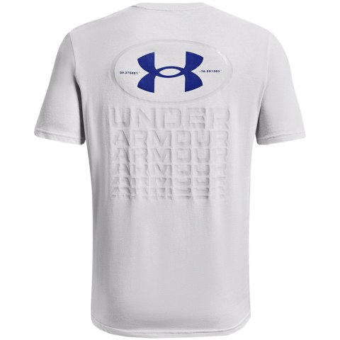 Koszulka męska Under Armour Repeat Ss graphics szara 1371264 014 Under Armour Koszulka męska Under Armour Repeat Ss graphics szara 1371264 014 Under Armour