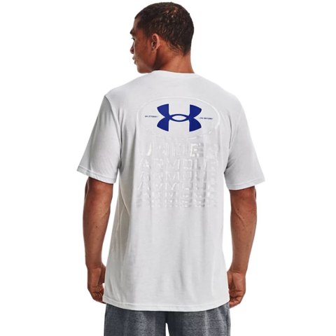 Koszulka męska Under Armour Repeat Ss graphics szara 1371264 014 Under Armour Koszulka męska Under Armour Repeat Ss graphics szara 1371264 014 Under Armour