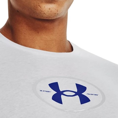 Koszulka męska Under Armour Repeat Ss graphics szara 1371264 014 Under Armour Koszulka męska Under Armour Repeat Ss graphics szara 1371264 014 Under Armour