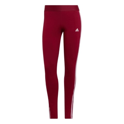 Legginsy damskie adidas Loungewear Essentials 3-Stripes czerwone HD1826 Adidas Legginsy damskie adidas Loungewear Essentials 3-Stripes czerwone HD1826 Adidas