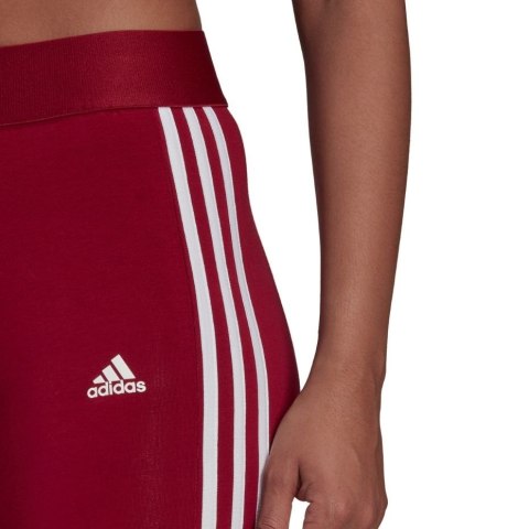 Legginsy damskie adidas Loungewear Essentials 3-Stripes czerwone HD1826 Adidas Legginsy damskie adidas Loungewear Essentials 3-Stripes czerwone HD1826 Adidas