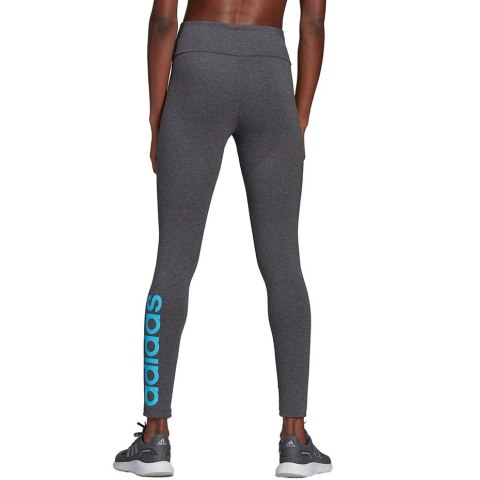 Legginsy damskie adidas Loungewear Essentials szaro-błękitne HD1688 Adidas Legginsy damskie adidas Loungewear Essentials szaro-błękitne HD1688 Adidas
