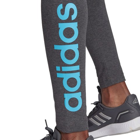 Legginsy damskie adidas Loungewear Essentials szaro-błękitne HD1688 Adidas Legginsy damskie adidas Loungewear Essentials szaro-błękitne HD1688 Adidas