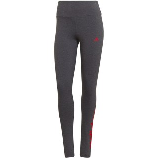 Legginsy damskie adidas Loungewear Essentials szaro-czerwone HD1770 Adidas