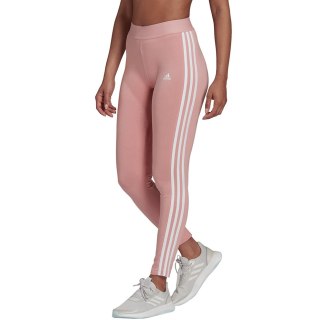Legginsy damskie adidas Loungwear Essentials 3-Stripes różowe HD1828 Adidas