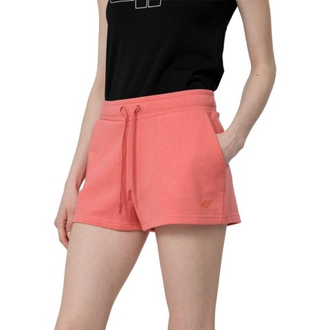 Spodenki damskie 4F koralowe H4L22 SKDD350 63S 4F Spodenki damskie 4F koralowe H4L22 SKDD350 63S 4F