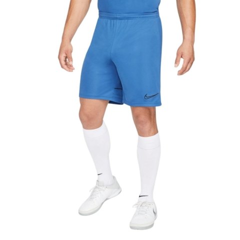 Spodenki męskie Nike NK Df Academy 21 Short K niebieskie CW6107 407 Nike Football Spodenki męskie Nike NK Df Academy 21 Short K niebieskie CW6107 407 Nike Football
