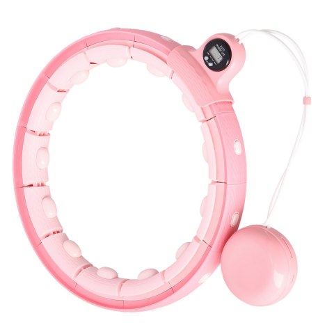 FH02 PINK HULA HOP Z OBCIĄŻNIKIEM + LICZNIK INNY