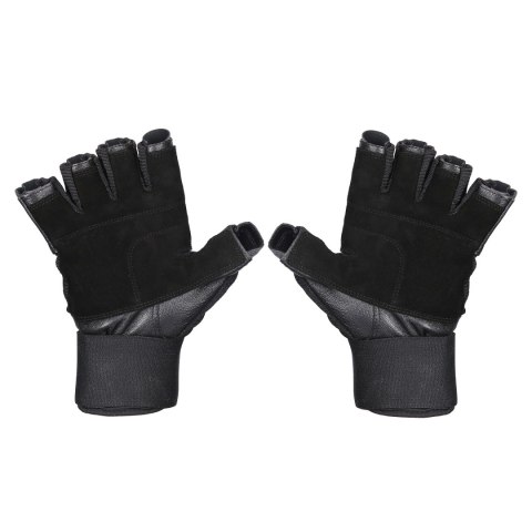 RST04 BLACK ROZM. XXL RĘKAWICE NA SIŁOWNIĘ HMS HMS