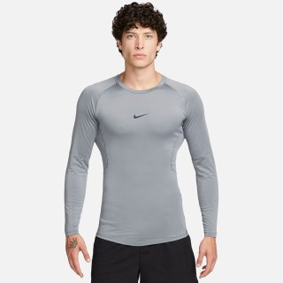 Koszulka Nike Pro LS FB7919-084 szary M Nike