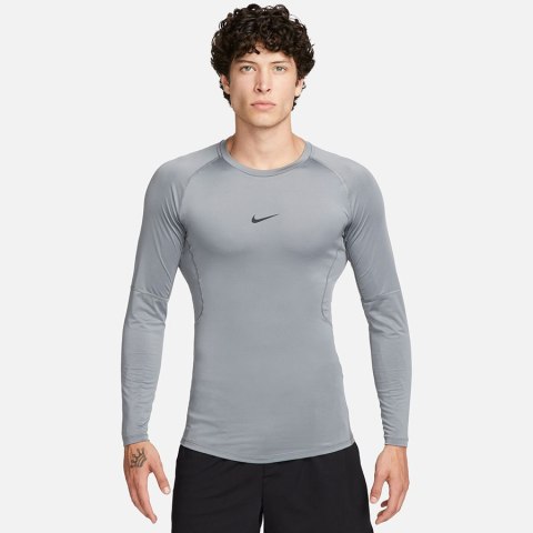 Koszulka Nike Pro LS FB7919-084 szary M Nike