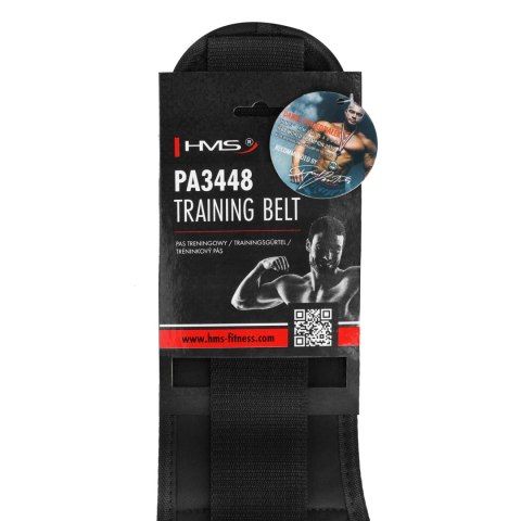 PA3448 BLACK ROZM. XL PAS DO ĆWICZEŃ SIŁOWYCH HMS HMS