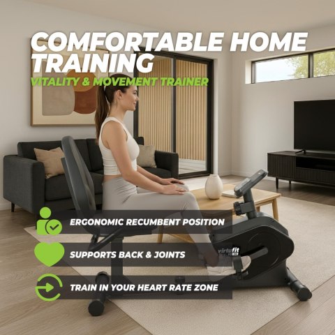VIRTUFIT ROWER POZIOMY RB 1.0 VirtuFit