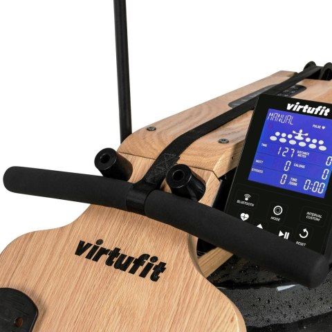 VIRTUFIT WIOŚLARZ ELITE Z OPOREM WODNYM DREWNIANY VirtuFit
