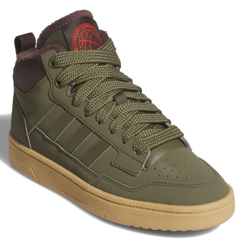 Buty adidas Rapid Court Mid JR Winterized JR2813 zielony 38 2/3 Adidas